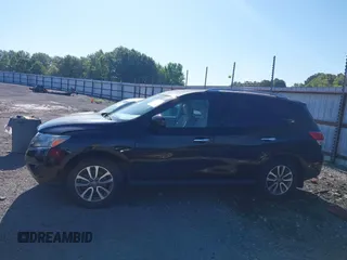2015 Nissan Pathfinder Platinum with VIN 5N1AR2MN3FC668373, listed as a IAAI auction lot 42175275 with 169,913 mi miles. Bid and sale history available at carsss.com. Image 14.