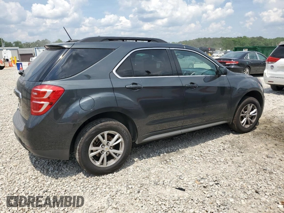 2017 Chevrolet Equinox LT with VIN 2GNALCEK6H1612637, listed as a Copart auction lot 55335965 with 185,483 mi miles and Clean Title. Bid and sale history available at carsss.com. Image 3.