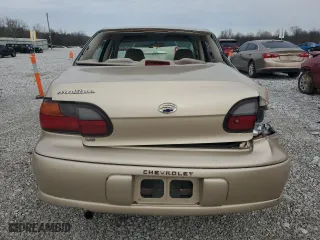 2001 Chevrolet Malibu with VIN 1G1ND52J71M683296, listed as a Copart auction lot 82619054 with 65,535 mi miles and Salvage Title. Bid and sale history available at carsss.com. Image 6.