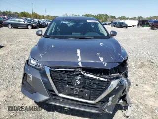 2022 Nissan Sentra SV with VIN 3N1AB8CV1NY288891, listed as a Copart auction lot 49887585 with 24,029 mi miles and Salvage Title. Bid and sale history available at carsss.com. Image 5.