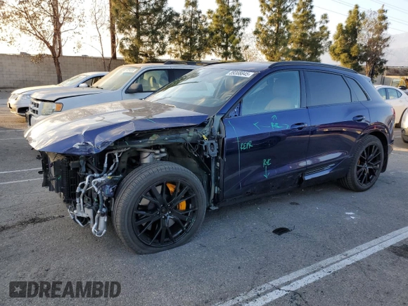 2022 Audi e-tron Chronos with VIN WA1VABGE2NB036942, listed as a Copart auction lot 89388845 with 30,373 mi miles and Salvage title. Bid and sale history available at DreamBid. Image 1.