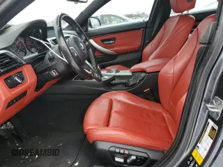 2016 BMW 4 Series 428i xDrive with VIN WBA4C9C59GG141121, listed as a Copart auction lot 45230225 with 103,576 mi miles and Salvage Title. Bid and sale history available at DreamBid. Image 7.