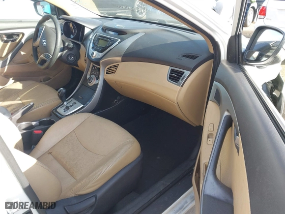 2012 Hyundai Elantra GLS with VIN 5NPDH4AE0CH118794, listed as a IAAI auction lot 41681328 with 209,421 mi miles. Bid and sale history available at carsss.com. Image 5.