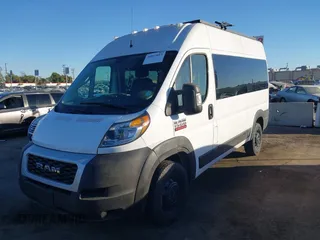 2021 Ram ProMaster Cargo with VIN 3C6LRVBG8ME539769, listed as a IAAI auction lot 40813813 with 39,935 mi miles. Bid and sale history available at carsss.com. Image 17.