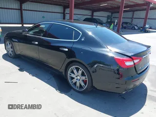 2018 Maserati Quattroporte S GranLusso z VIN ZAM56YPL1J1274060, wystawiony jako IAAI lot #42347208 z przebiegiem 55 022 mil mil oraz . Historia ofert i sprzedaży dostępna na DreamBid. Obrazek 3.