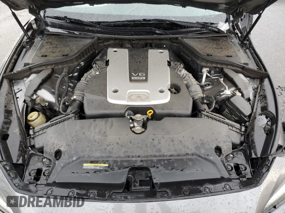 2015 Infiniti Q50 Sport with VIN JN1BV7AP9FM353341, listed as a Copart auction lot 59407675 with 87,181 mi miles and Salvage title. Bid and sale history available at DreamBid. Image 11.