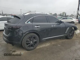 2012 Infiniti FX with VIN JN8AS1MU8CM122012, listed as a Copart auction lot 44778585 with 115,322 mi miles and Salvage title. Bid and sale history available at DreamBid. Image 3.