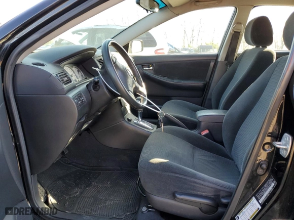 2008 Toyota Corolla CE with VIN 2T1BR32E68C938711, listed as a Copart auction lot 52572975 with 202,839 mi miles and Clean Title. Bid and sale history available at carsss.com. Image 7.