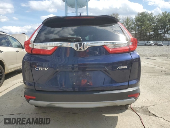 2017 Honda CR-V EX-L with VIN 2HKRW2H8XHH688292, listed as a Copart auction lot 50785045 with 66,169 mi miles and Salvage Title. Bid and sale history available at carsss.com. Image 6.