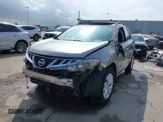 2011 Nissan Murano SL with VIN JN8AZ1MU8BW065471, listed as a IAAI auction lot 41707009 with 133,888 mi miles and . Bid and sale history available at DreamBid. Image 6.