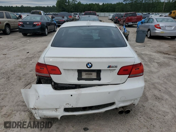 2010 BMW M3 with VIN WBSWD9C52AP362472, listed as a Copart auction lot 61351084 with 107,325 mi miles and Salvage title. Bid and sale history available at DreamBid. Image 6.