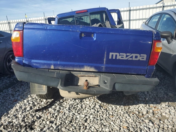 2003 Mazda B-Series 2WD Truck SX with VIN 4F4YR12D53TM00287, listed as a Copart auction lot 84073924 with 76,195 mi miles and Salvage Title. Bid and sale history available at carsss.com. Image 6.
