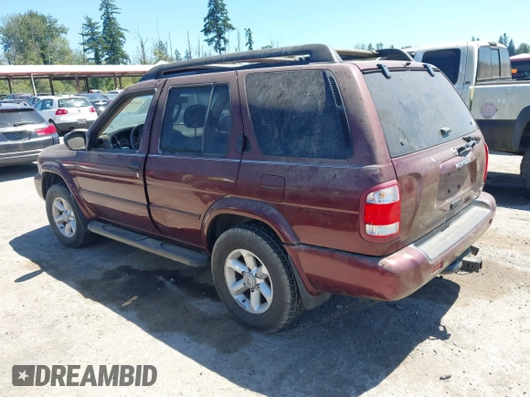 2004 Nissan Pathfinder SE with VIN JN8DR09YX4W917504, listed as a IAAI auction lot 42676685 with 131,574 mi miles and . Bid and sale history available at DreamBid. Image 3.