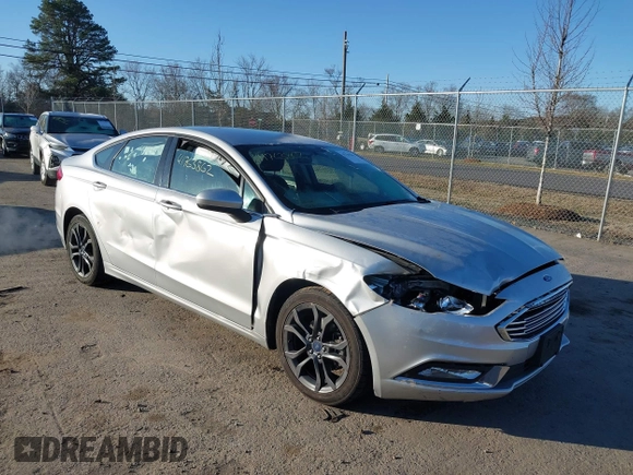 2018 Ford Fusion S with VIN 3FA6P0G73JR184463, listed as a IAAI auction lot 41763862 with 140,276 mi miles. Bid and sale history available at carsss.com. Image 1.