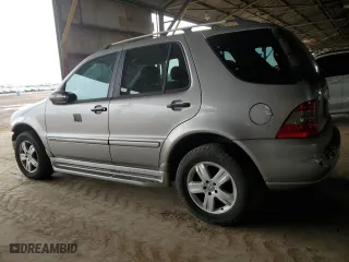 2005 Mercedes-Benz M-Class 3.7L with VIN 4JGAB57E25A527998, listed as a Copart auction lot 52515755 with 97,764 mi miles and Clean Title. Bid and sale history available at carsss.com. Image 2.