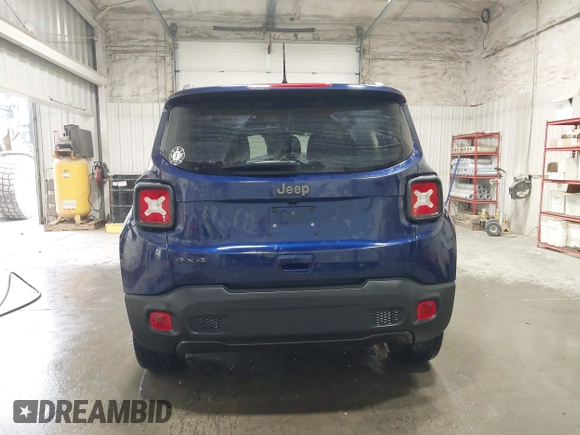 2021 Jeep Renegade Latitude with VIN ZACNJDBB8MPN35325, listed as a IAAI auction lot 42407352 with 41,306 mi miles and . Bid and sale history available at DreamBid. Image 17.