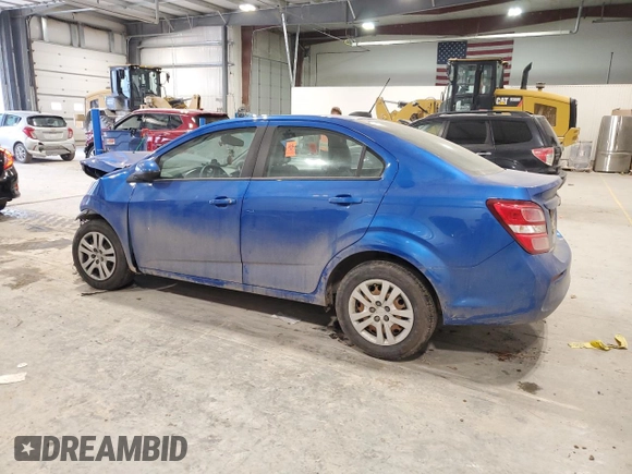 2019 Chevrolet Sonic LS z VIN 1G1JB5SB8K4133569, wystawiony jako Copart lot #41665665 z przebiegiem 64 664 mil mil oraz Szkoda całkowita • Salvage title. Historia ofert i sprzedaży dostępna na DreamBid. Obrazek 2.