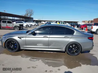 2019 BMW M5 with VIN WBSJF0C53KB448064, listed as a IAAI auction lot 41322325 with 47,694 mi miles. Bid and sale history available at carsss.com. Image 14.