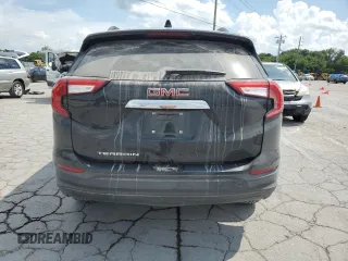 2022 GMC Terrain SLE с VIN 3GKALMEV7NL109917, выставлен на аукционе Copart как лот 65394745 с пробегом 26 018 миль миль и Списание • Salvage title. История ставок и продаж доступна на DreamBid. Изображение 6.