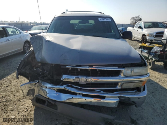 2001 Chevrolet Tahoe LS with VIN 1GNEK13T01J313998, listed as a Copart auction lot 43062005 with 213,587 mi miles and Salvage Title. Bid and sale history available at carsss.com. Image 5.