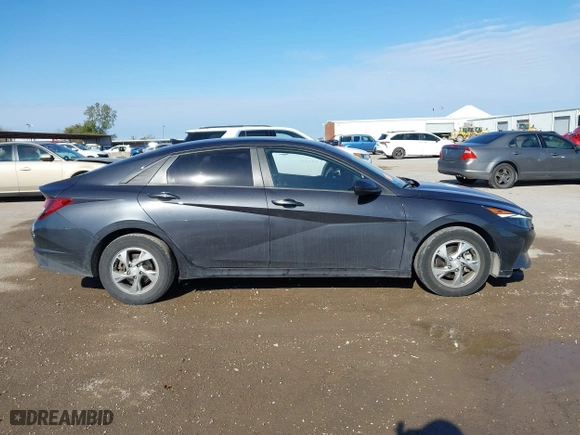 2021 Hyundai Elantra SE with VIN 5NPLL4AG2MH047465, listed as a IAAI auction lot 40949209 with 1 mi miles. Bid and sale history available at carsss.com. Image 13.