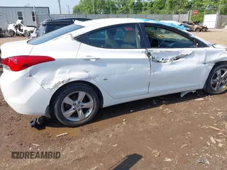 2013 Hyundai Elantra GLS with VIN 5NPDH4AE6DH377775, listed as a IAAI auction lot 42394868 with 106,139 mi miles and . Bid and sale history available at DreamBid. Image 6.
