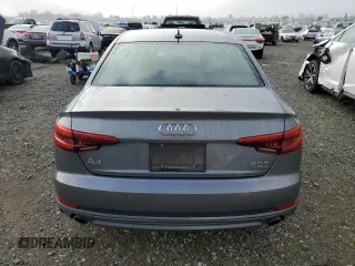 2017 Audi A4 Prestige with VIN WAUFNAF46HN056113, listed as a Copart auction lot 49492565 with 0 mi miles and Salvage Title. Bid and sale history available at carsss.com. Image 6.