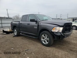 2017 Ram 1500 Express z VIN 1C6RR7KG5HS674555, wystawiony jako Copart lot #52196805 z przebiegiem 130 100 mil mil oraz Szkoda całkowita • Salvage title. Historia ofert i sprzedaży dostępna na DreamBid. Obrazek 4.