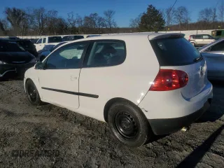 2009 Volkswagen Rabbit S with VIN WVWAB71K09W070020, listed as a Copart auction lot 86055004 with 157,031 mi miles and Salvage Title. Bid and sale history available at carsss.com. Image 2.