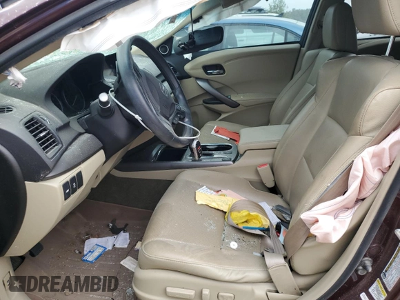 2015 Acura RDX Tech Pkg with VIN 5J8TB3H59FL010396, listed as a Copart auction lot 50543675 with 91,501 mi miles and Salvage Title. Bid and sale history available at carsss.com. Image 7.