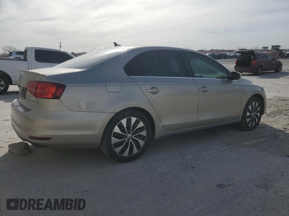 2015 Volkswagen Jetta Sedan Hybrid SEL Premium with VIN 3VW637AJXFM427884, listed as a Copart auction lot 49460505 with 58,950 mi miles and Salvage Title. Bid and sale history available at carsss.com. Image 3.