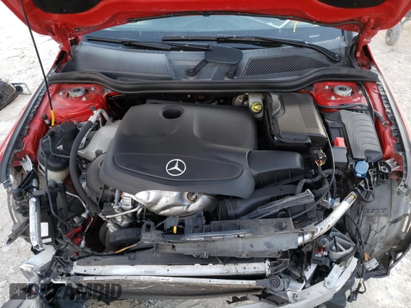 2016 Mercedes-Benz CLA with VIN WDDSJ4EB8GN378464, listed as a Copart auction lot 67068052 with 68,283 mi miles. Bid and sale history available at carsss.com. Image 7.