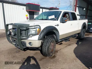 2009 Ford F-150 XL with VIN 1FTPW14V59KC26416, listed as a IAAI auction lot 41630034 with 120,455 mi miles. Bid and sale history available at carsss.com. Image 2.