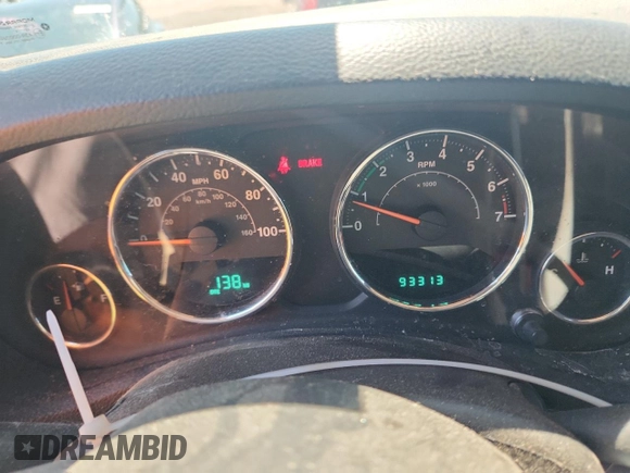2013 Jeep Wrangler Sport with VIN 1C4AJWAG8DL693145, listed as a Copart auction lot 65591835 with 93,313 mi miles and Salvage title. Bid and sale history available at DreamBid. Image 9.