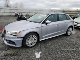 2016 Audi A3 e-tron Premium z VIN WAUUPBFF6GA080524, wystawiony jako Copart lot #47279845 z przebiegiem 74 399 mil mil oraz Szkoda całkowita • Salvage title. Historia ofert i sprzedaży dostępna na DreamBid. Obrazek 1.