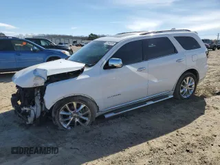 2019 Dodge Durango Citadel with VIN 1C4SDHET4KC806357, listed as a Copart auction lot 47949315 with 124,531 mi miles and Salvage Title. Bid and sale history available at carsss.com. Image 1.