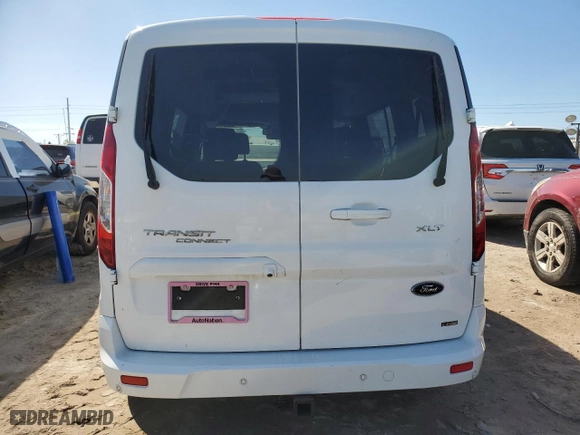 2020 Ford Transit Connect Wagon XLT with VIN NM0GS9F22L1454056, listed as a Copart auction lot 75306734 with 48,688 mi miles and Non Repairable. Bid and sale history available at carsss.com. Image 6.