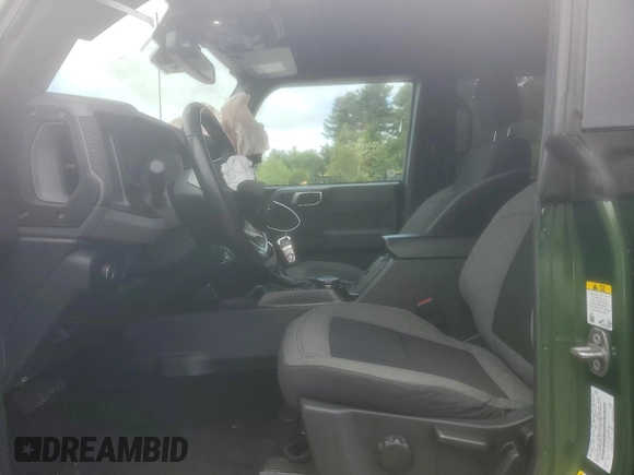 2022 Ford Bronco with VIN 1FMDE5BH8NLB01419, listed as a Copart auction lot 58089485 with 70,401 mi miles and Salvage title. Bid and sale history available at DreamBid. Image 7.
