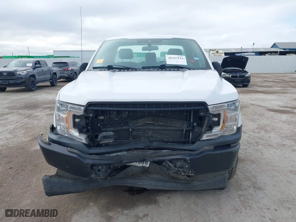 2019 Ford F-150 XL with VIN 1FTMF1CB8KKC91003, listed as a IAAI auction lot 41333214 with 50,160 mi miles. Bid and sale history available at carsss.com. Image 12.