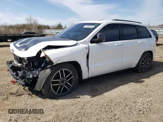 2021 Jeep Grand Cherokee Trailhawk with VIN 1C4RJFLT4MC754276, listed as a Copart auction lot 49784805 with 0 mi miles and Salvage Title. Bid and sale history available at carsss.com. Image 1.