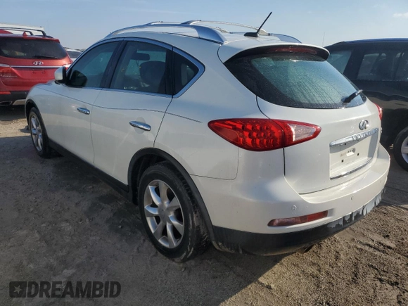 2008 Infiniti EX Journey with VIN JNKAJ09E48M300742, listed as a Copart auction lot 73926254 with 129,017 mi miles and Non Repairable. Bid and sale history available at DreamBid. Image 2.