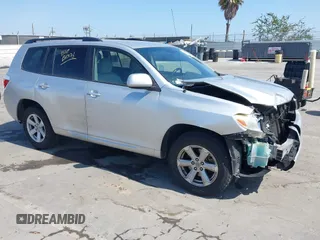 2008 Toyota Highlander with VIN JTEDS41A482038708, listed as a IAAI auction lot 42595553 with 147,664 mi miles and . Bid and sale history available at DreamBid. Image 1.