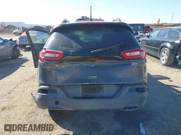2017 Jeep Cherokee Latitude with VIN 1C4PJLCB8HW547553, listed as a IAAI auction lot 41666321 with 101,132 mi miles and . Bid and sale history available at DreamBid. Image 6.