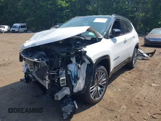 2023 Jeep Compass (RED) Edition with VIN 3C4NJDCN4PT505263, listed as a IAAI auction lot 42472353 with 7,090 mi miles and . Bid and sale history available at DreamBid. Image 19.