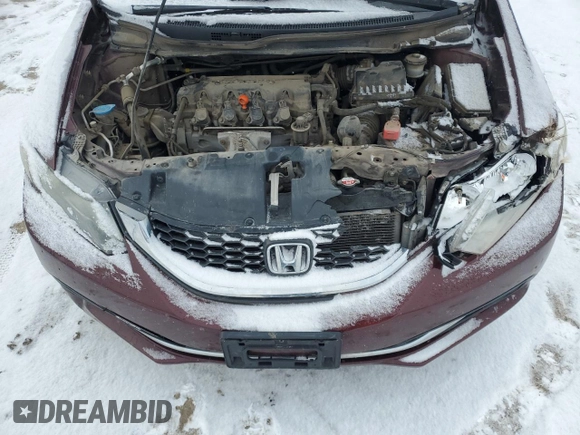 2014 Honda Civic Sedan LX with VIN 19XFB2F56EE057966, listed as a Copart auction lot 87998545 with 127,879 mi miles and Salvage Title. Bid and sale history available at carsss.com. Image 11.