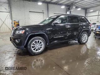 2014 Jeep Grand Cherokee Limited with VIN 1C4RJFBG2EC172683, listed as a Copart auction lot 60928785 with 193,247 mi miles and Salvage title. Bid and sale history available at DreamBid. Image 1.