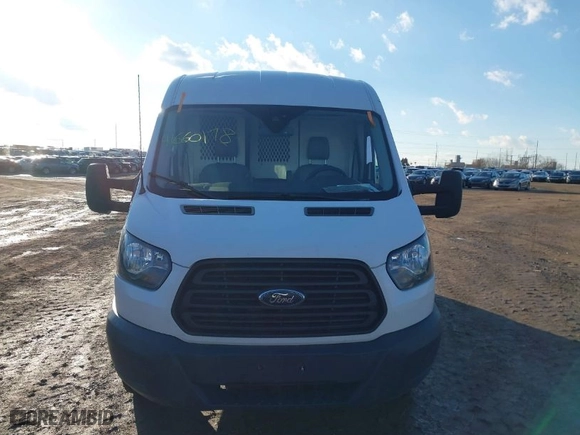 2018 Ford Transit Van with VIN 1FTBW2CM4JKA87232, listed as a IAAI auction lot 41660178 with NaN miles. Bid and sale history available at carsss.com. Image 12.