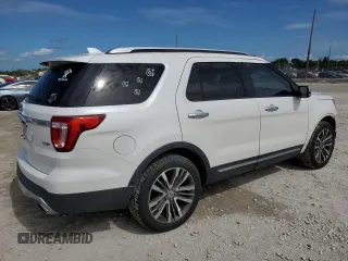 2016 Ford Explorer Platinum with VIN 1FM5K8HT0GGC20507, listed as a Copart auction lot 62816195 with 96,763 mi miles and Salvage title. Bid and sale history available at DreamBid. Image 3.