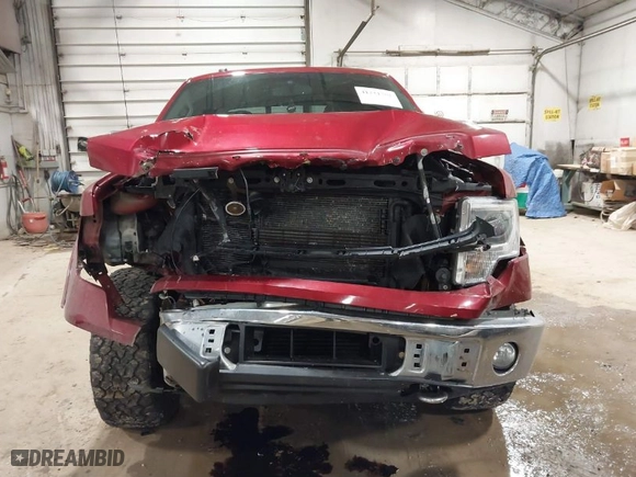 2014 Ford F-150 XL with VIN 1FTFW1ET7EFC65035, listed as a IAAI auction lot 41211201 with 118,098 mi miles. Bid and sale history available at carsss.com. Image 13.