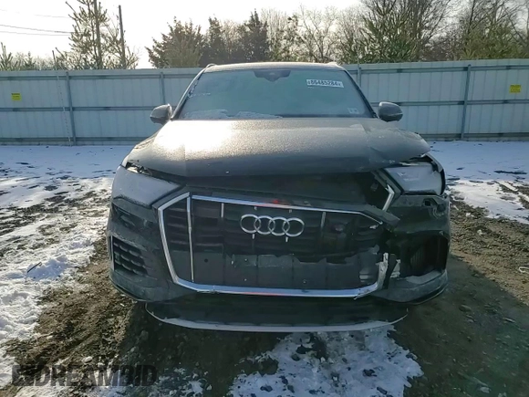 2020 Audi Q7 Premium Plus with VIN WA1LXAF78LD003495, listed as a Copart auction lot 86485284 with 43,802 mi miles and Salvage Title. Bid and sale history available at carsss.com. Image 12.